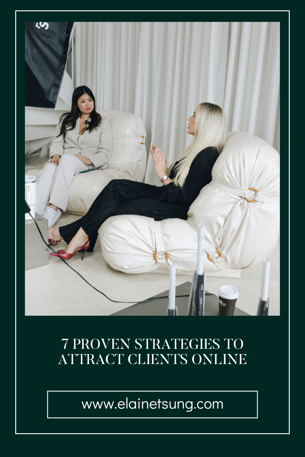 attract clients online